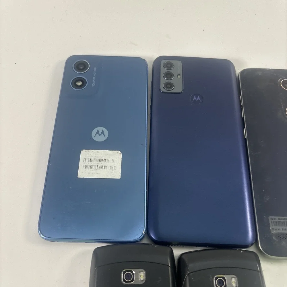 Lot of 6 Cell Phones Android LG Verizon Mixed Models For Parts/Repair AS-IS